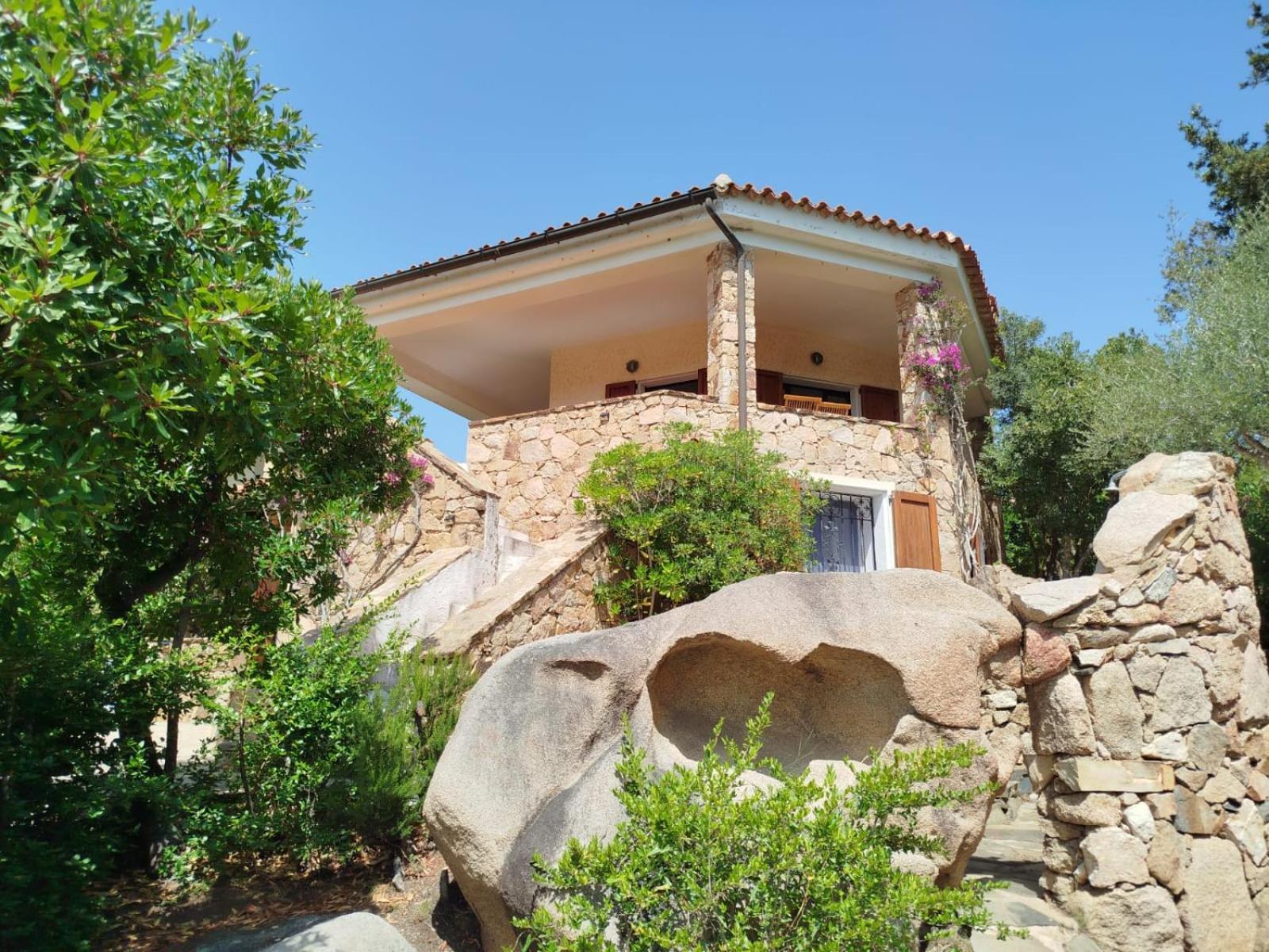 Punta Molara Villa Vista Mare Cala Ginepro מראה חיצוני תמונה