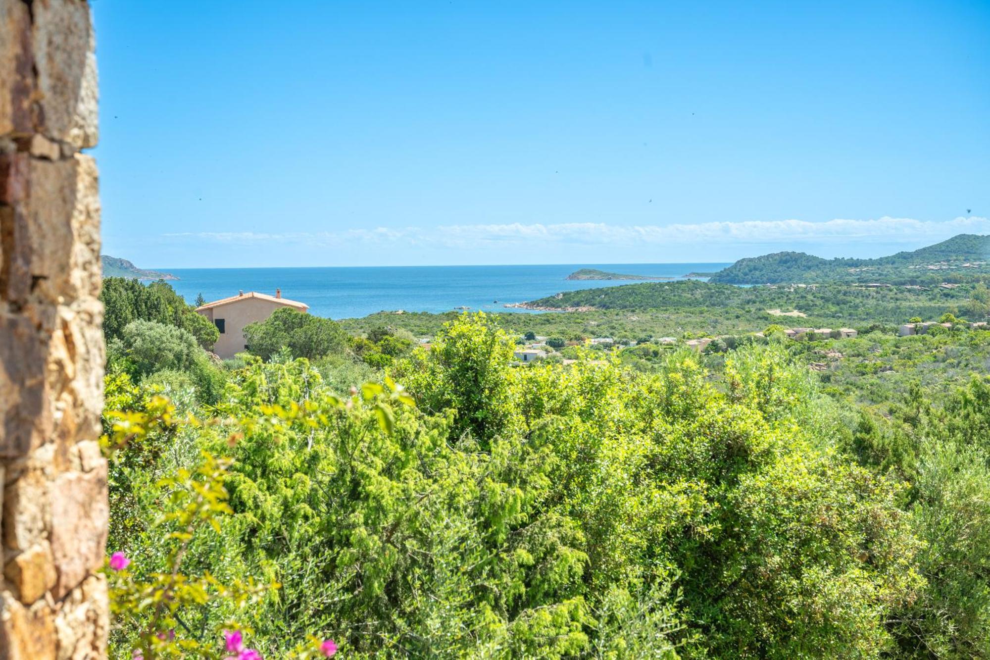 Punta Molara Villa Vista Mare Cala Ginepro מראה חיצוני תמונה