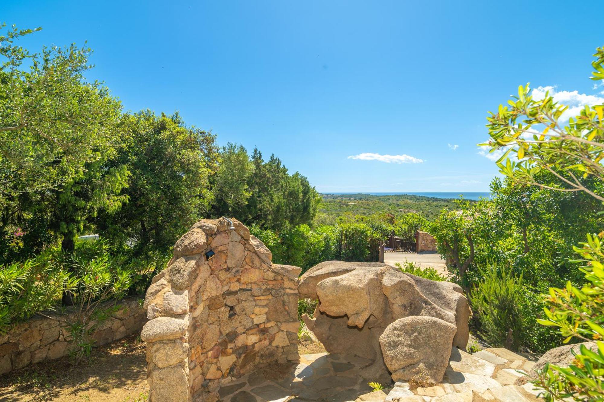 Punta Molara Villa Vista Mare Cala Ginepro מראה חיצוני תמונה