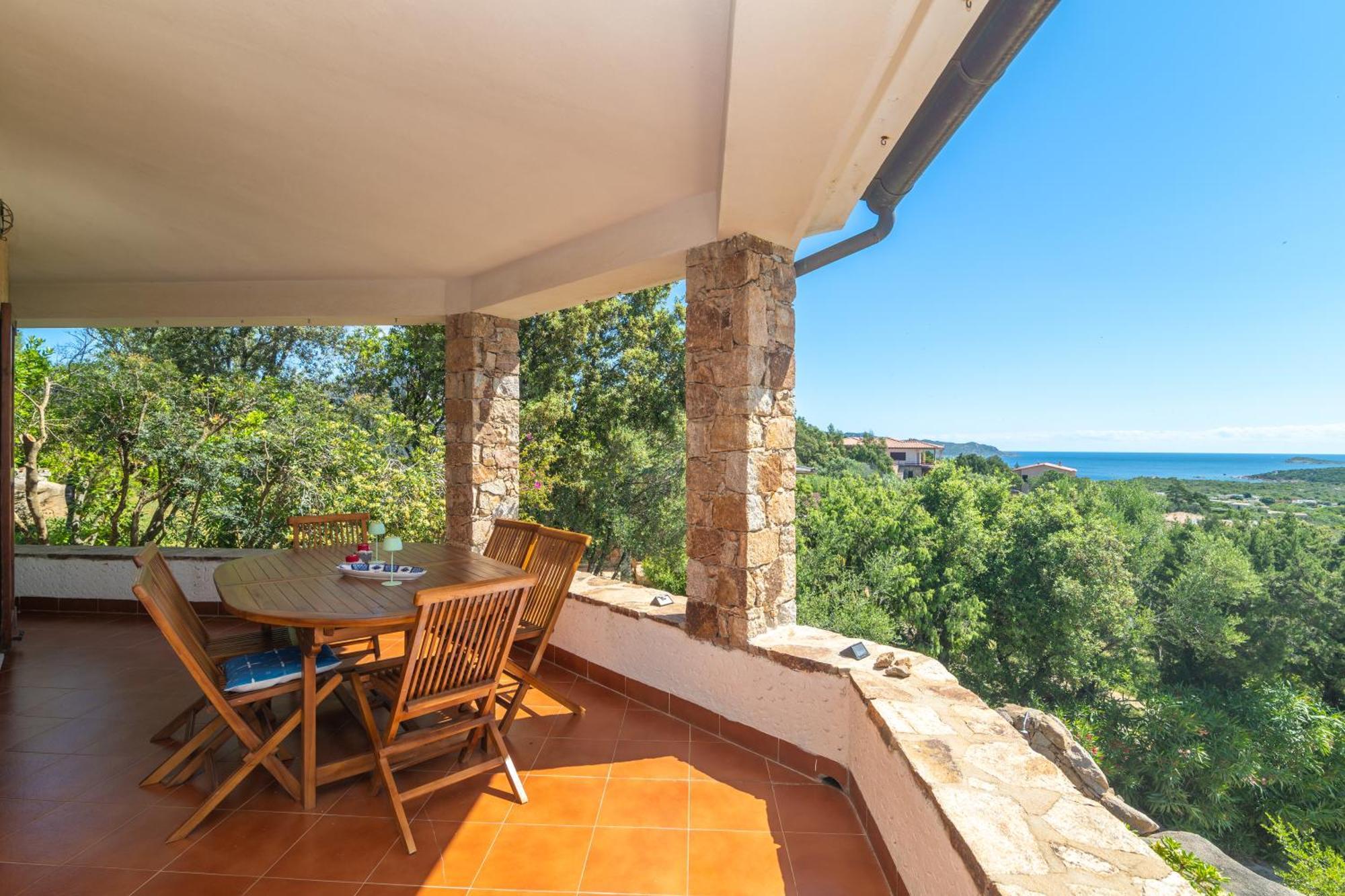 Punta Molara Villa Vista Mare Cala Ginepro מראה חיצוני תמונה